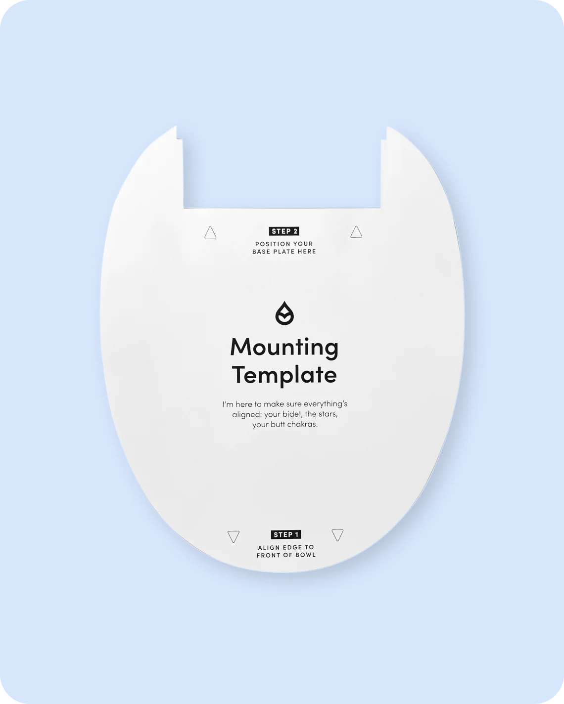 Round Mounting Template for Wave/Oasis